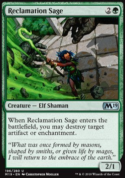 Reclamation Sage - Core 2019 (Uncommon) [M19-196] - JotaCards - Tu Tienda de TCG