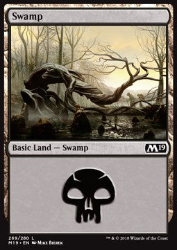 Swamp (V.1) - Core 2019 (Land) [M19-269] - JotaCards - Tu Tienda de TCG