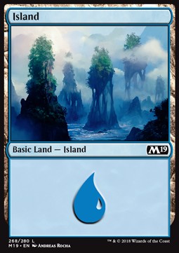 Island (V.4) - Core 2019 (Land) [M19-268] - JotaCards - Tu Tienda de TCG