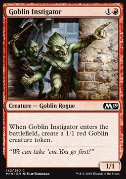 Goblin Instigator - Core 2019 (Common) [M19-142] - JotaCards - Tu Tienda de TCG