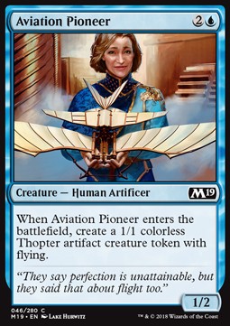 Aviation Pioneer - Core 2019 (Common) [M19-46] - JotaCards - Tu Tienda de TCG
