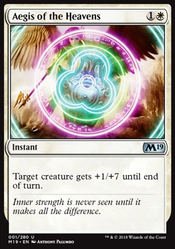 Aegis of the Heavens - Core 2019 (Uncommon) [M19-1] - JotaCards - Tu Tienda de TCG
