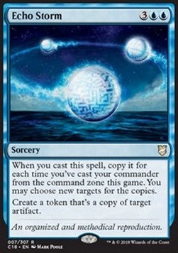 Echo Storm - Commander 2018 (Rare) [C18-7] - JotaCards - Tu Tienda de TCG