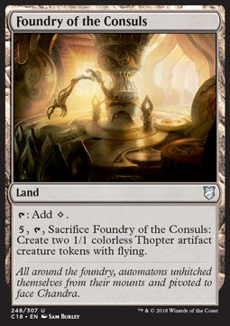 Foundry of the Consuls - Commander 2018 (Uncommon) [C18-248] - JotaCards - Tu Tienda de TCG