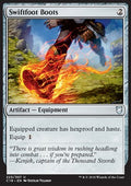 Swiftfoot Boots - Commander 2018 (Uncommon) [C18-225] - JotaCards - Tu Tienda de TCG