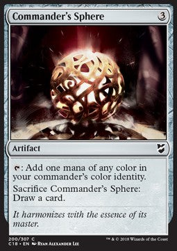 Commander's Sphere - Commander 2018 (Common) [C18-200] - JotaCards - Tu Tienda de TCG