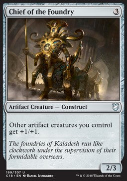 Chief of the Foundry - Commander 2018 (Uncommon) [C18-199] - JotaCards - Tu Tienda de TCG