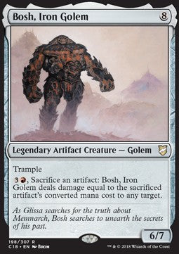 Bosh, Iron Golem - Commander 2018 (Rare) [C18-198] - JotaCards - Tu Tienda de TCG
