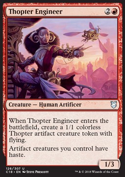 Thopter Engineer - Commander 2018 (Uncommon) [C18-126] - JotaCards - Tu Tienda de TCG