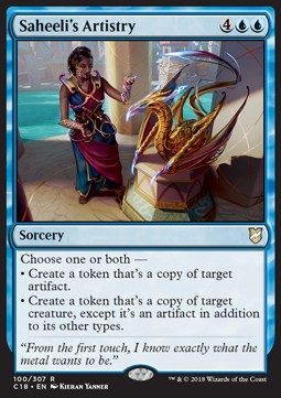 Saheeli's Artistry - Commander 2018 (Rare) [C18-100] - JotaCards - Tu Tienda de TCG