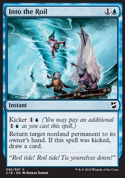 Into the Roil - Commander 2018 (Common) [C18-92] - JotaCards - Tu Tienda de TCG