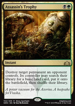 Assassin's Trophy - Guilds of Ravnica (Rare) [GRN-152] - JotaCards - Tu Tienda de TCG