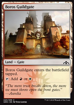 Boros Guildgate (V.1) - Guilds of Ravnica (Common) [GRN-243] - JotaCards - Tu Tienda de TCG
