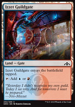 Izzet Guildgate (V.2) - Guilds of Ravnica (Common) [GRN-252] - JotaCards - Tu Tienda de TCG