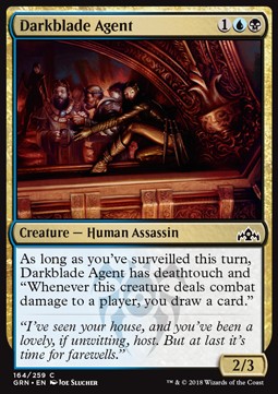 Darkblade Agent - Guilds of Ravnica (Common) [GRN-164] - JotaCards - Tu Tienda de TCG