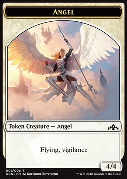 Angel Token (White 4/4 Vigilance) - Guilds of Ravnica (Token) [GRN-T01] - JotaCards - Tu Tienda de TCG