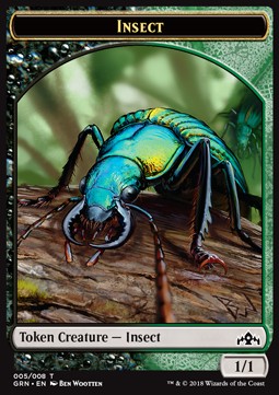 Insect Token (Black and Green 1/1) - Guilds of Ravnica (Token) [GRN-T05] - JotaCards - Tu Tienda de TCG