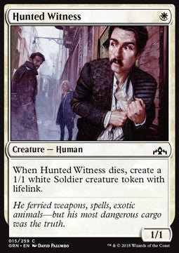 Hunted Witness - Guilds of Ravnica (Common) [GRN-15] - JotaCards - Tu Tienda de TCG