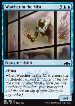 Watcher in the Mist - Guilds of Ravnica (Common) [GRN-59] - JotaCards - Tu Tienda de TCG