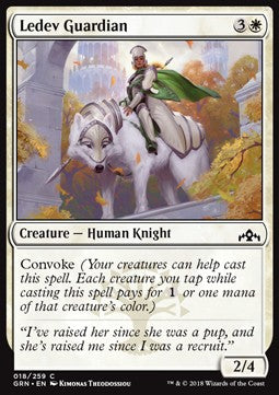Ledev Guardian - Guilds of Ravnica (Common) [GRN-18] - JotaCards - Tu Tienda de TCG