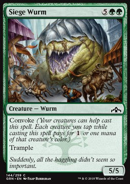 Siege Wurm - Guilds of Ravnica (Common) [GRN-144] - JotaCards - Tu Tienda de TCG