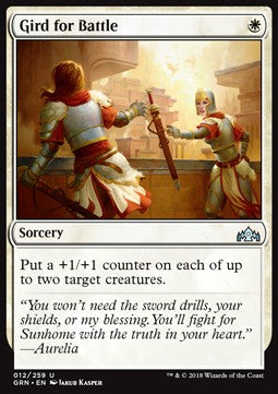 Gird for Battle - Guilds of Ravnica (Uncommon) [GRN-12] - JotaCards - Tu Tienda de TCG