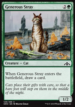 Generous Stray - Guilds of Ravnica (Common) [GRN-129] - JotaCards - Tu Tienda de TCG