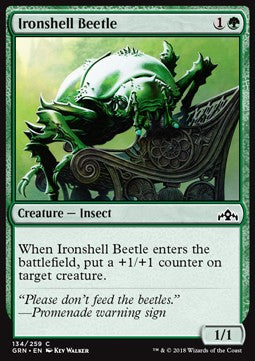 Ironshell Beetle - Guilds of Ravnica (Common) [GRN-134] - JotaCards - Tu Tienda de TCG