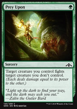 Prey Upon - Guilds of Ravnica (Common) [GRN-143] - JotaCards - Tu Tienda de TCG