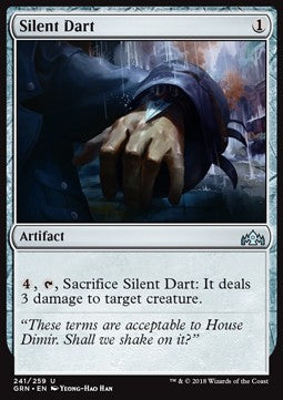 Silent Dart - Guilds of Ravnica (Uncommon) [GRN-241] - JotaCards - Tu Tienda de TCG