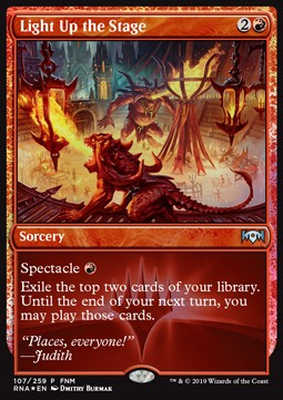 Light Up the Stage - Friday Night Magic Promos (Uncommon) - JotaCards - Tu Tienda de TCG