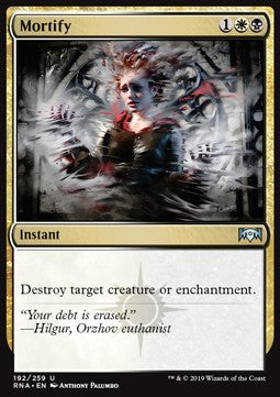 Mortify - Ravnica Allegiance (Uncommon) [RNA-192] - JotaCards - Tu Tienda de TCG
