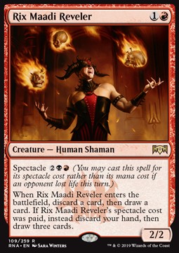 Rix Maadi Reveler - Ravnica Allegiance (Rare) [RNA-109] - JotaCards - Tu Tienda de TCG