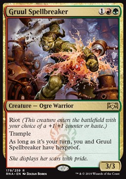 Gruul Spellbreaker - Ravnica Allegiance (Rare) [RNA-179] - JotaCards - Tu Tienda de TCG