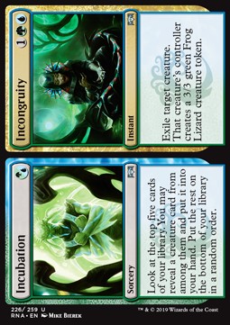 Incubation // Incongruity - Ravnica Allegiance (Uncommon) [RNA-226] - JotaCards - Tu Tienda de TCG