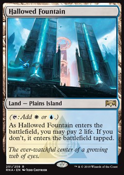 Hallowed Fountain - Ravnica Allegiance (Rare) [RNA-251] - JotaCards - Tu Tienda de TCG