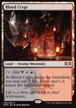 Blood Crypt - Ravnica Allegiance (Rare) [RNA-245] - JotaCards - Tu Tienda de TCG