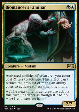 Biomancer's Familiar - Ravnica Allegiance (Rare) [RNA-158] - JotaCards - Tu Tienda de TCG
