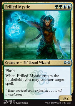 Frilled Mystic - Ravnica Allegiance (Uncommon) [RNA-174] - JotaCards - Tu Tienda de TCG