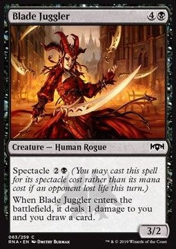 Blade Juggler - Ravnica Allegiance (Common) [RNA-63] - JotaCards - Tu Tienda de TCG