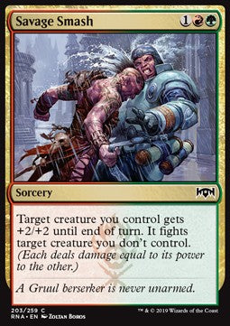 Savage Smash - Ravnica Allegiance (Common) [RNA-203] - JotaCards - Tu Tienda de TCG