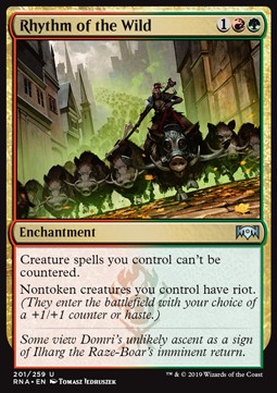 Rhythm of the Wild - Ravnica Allegiance (Uncommon) [RNA-201] - JotaCards - Tu Tienda de TCG