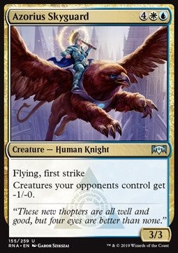 Azorius Skyguard - Ravnica Allegiance (Uncommon) [RNA-155] - JotaCards - Tu Tienda de TCG