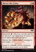Skewer the Critics - Ravnica Allegiance (Common) [RNA-115] - JotaCards - Tu Tienda de TCG