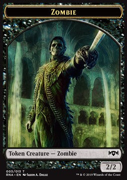Zombie Token (Black 2/2) - Ravnica Allegiance (Token) [RNA-T03] - JotaCards - Tu Tienda de TCG