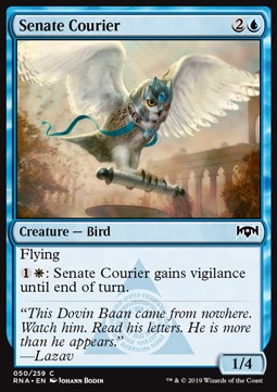 Senate Courier - Ravnica Allegiance (Common) [RNA-50] - JotaCards - Tu Tienda de TCG