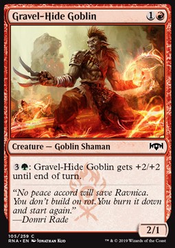 Gravel-Hide Goblin - Ravnica Allegiance (Common) [RNA-105] - JotaCards - Tu Tienda de TCG