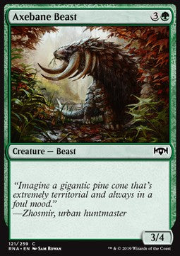 Axebane Beast - Ravnica Allegiance (Common) [RNA-121] - JotaCards - Tu Tienda de TCG