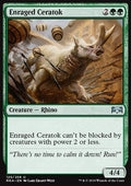 Enraged Ceratok - Ravnica Allegiance (Uncommon) [RNA-125] - JotaCards - Tu Tienda de TCG