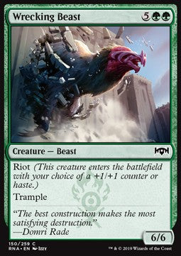 Wrecking Beast - Ravnica Allegiance (Common) [RNA-150] - JotaCards - Tu Tienda de TCG